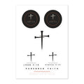 PureBred Faith sticker sheet with six kiss-cut Christian stickers