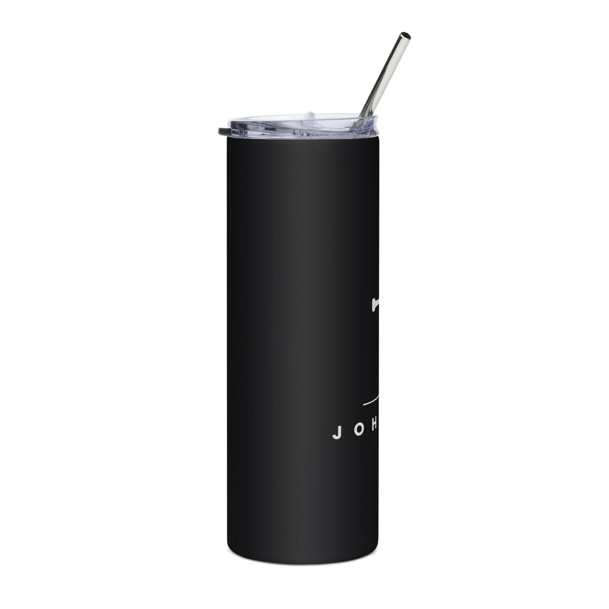 John 3:16 tumbler with the lid removed