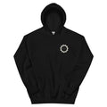 They Meant It As Mockery - Crown Of Thorns Hoodie — black hoodie, front view with small left-chest crown