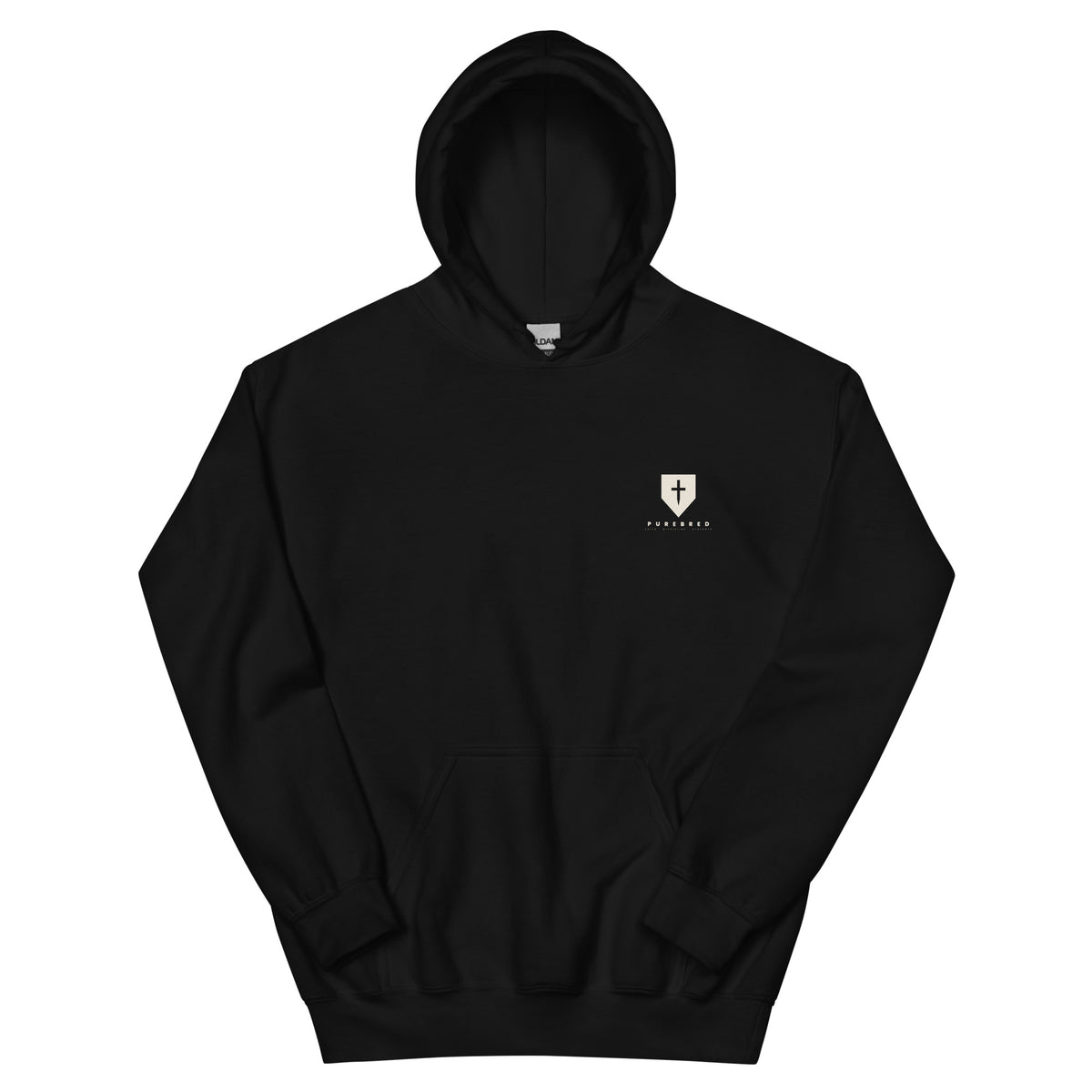 They Will Run And Not Grow Weary Isaiah 40:31 Christian hoodie in black